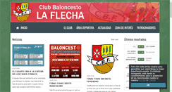 Desktop Screenshot of cblaflecha.es